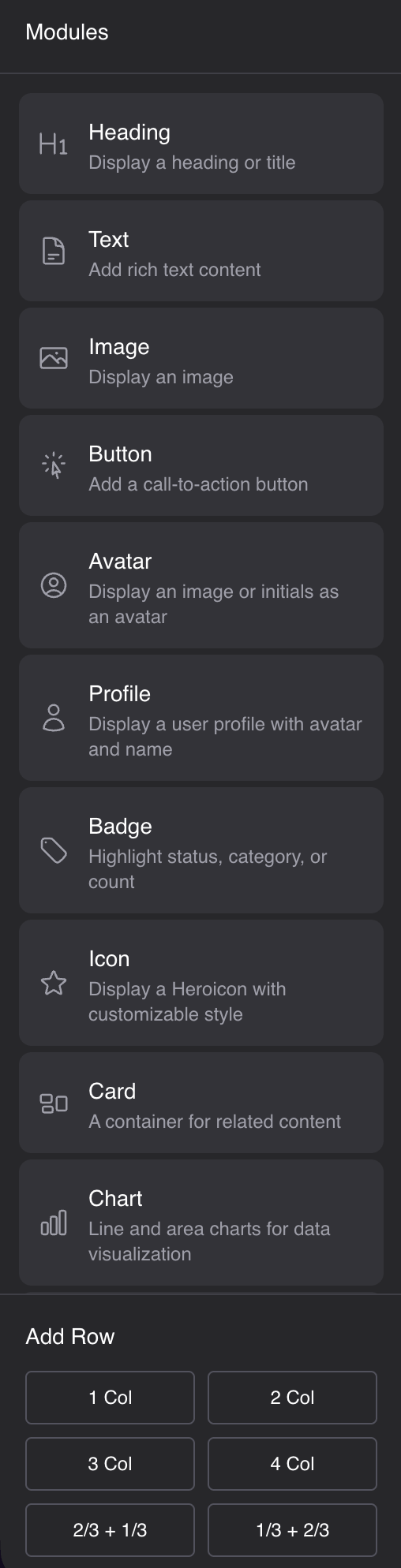 Flux Builder Modules